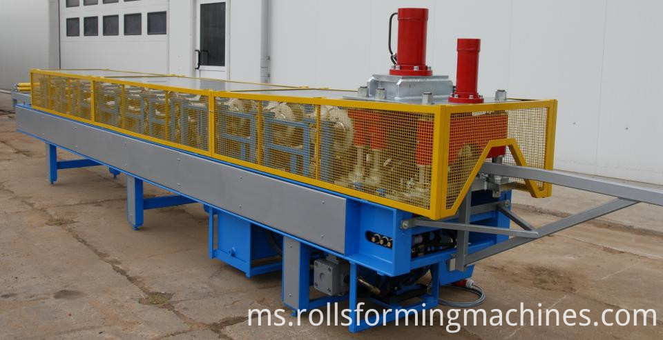 ridge cap05 lows matel roofing cost and ridge cap making machine 03